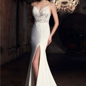 Wedding Dress. - lightly worn